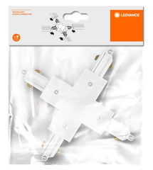 Oprawa szynowa TRACKLIGHT łącznik Cross, White. - Poland LEDVANCE e-shop 4058075764125