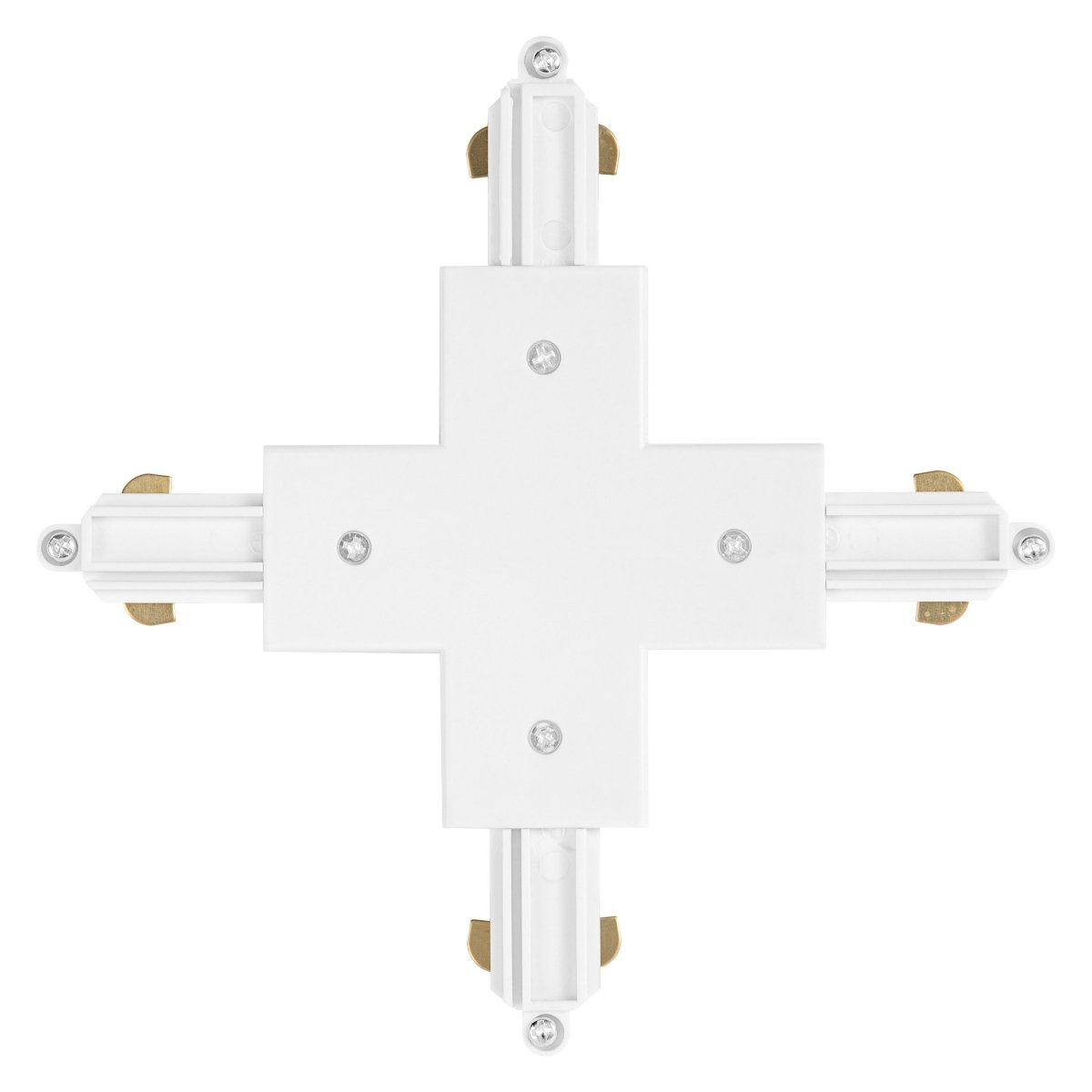 Oprawa szynowa TRACKLIGHT łącznik Cross, White. - Poland LEDVANCE e-shop 4058075764125
