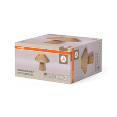 OSRAM Decor Bamboo Paper Hut Lampa stołowa E27 brązowa - eshop Ledvance PL 4099854453694