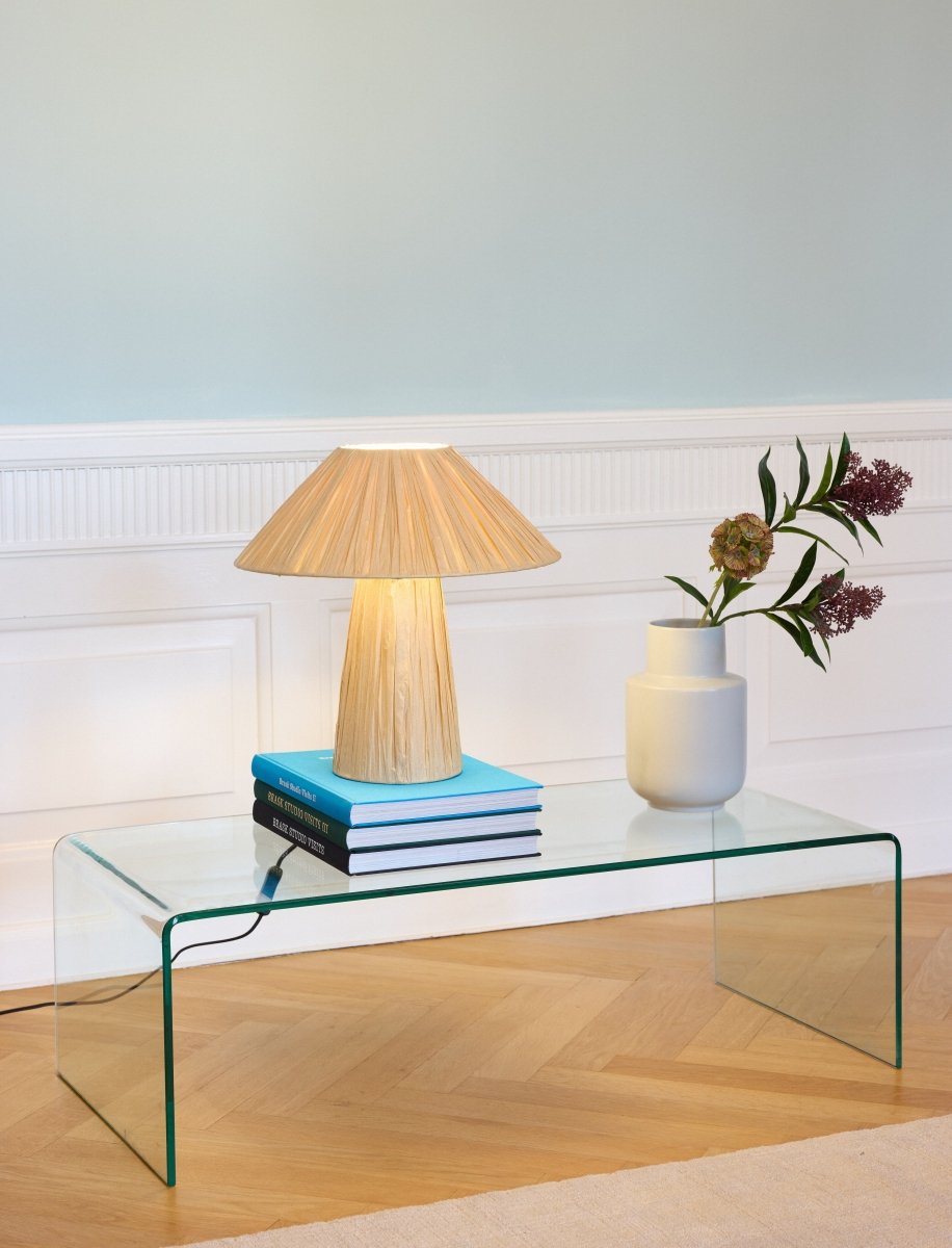 OSRAM Decor Bamboo Paper Hut Lampa stołowa E27 brązowa - Poland LEDVANCE e-shop 4099854453694
