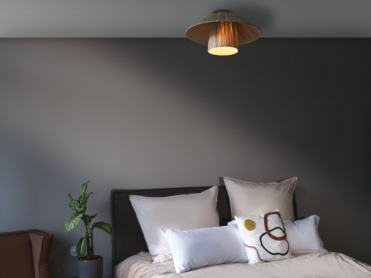 OSRAM Decor Bamboo Paper Hut Plafon 400mm E27 brązowy - eshop Ledvance PL 4099854452864
