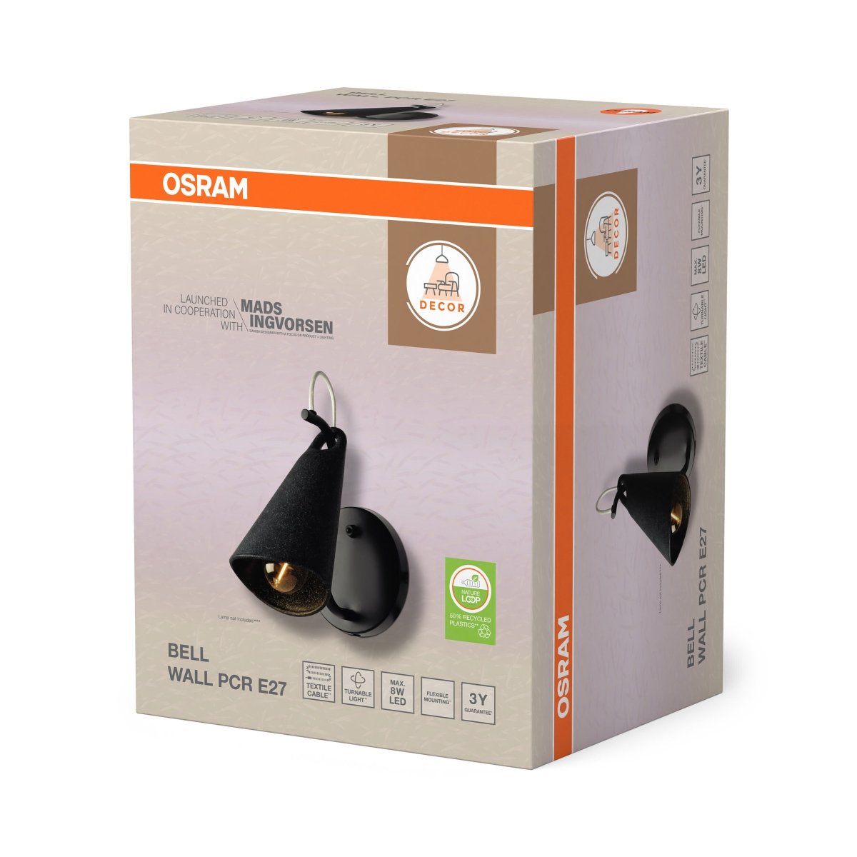 OSRAM Decor Bell Kinkiet E27 - eshop Ledvance PL 4058075848665