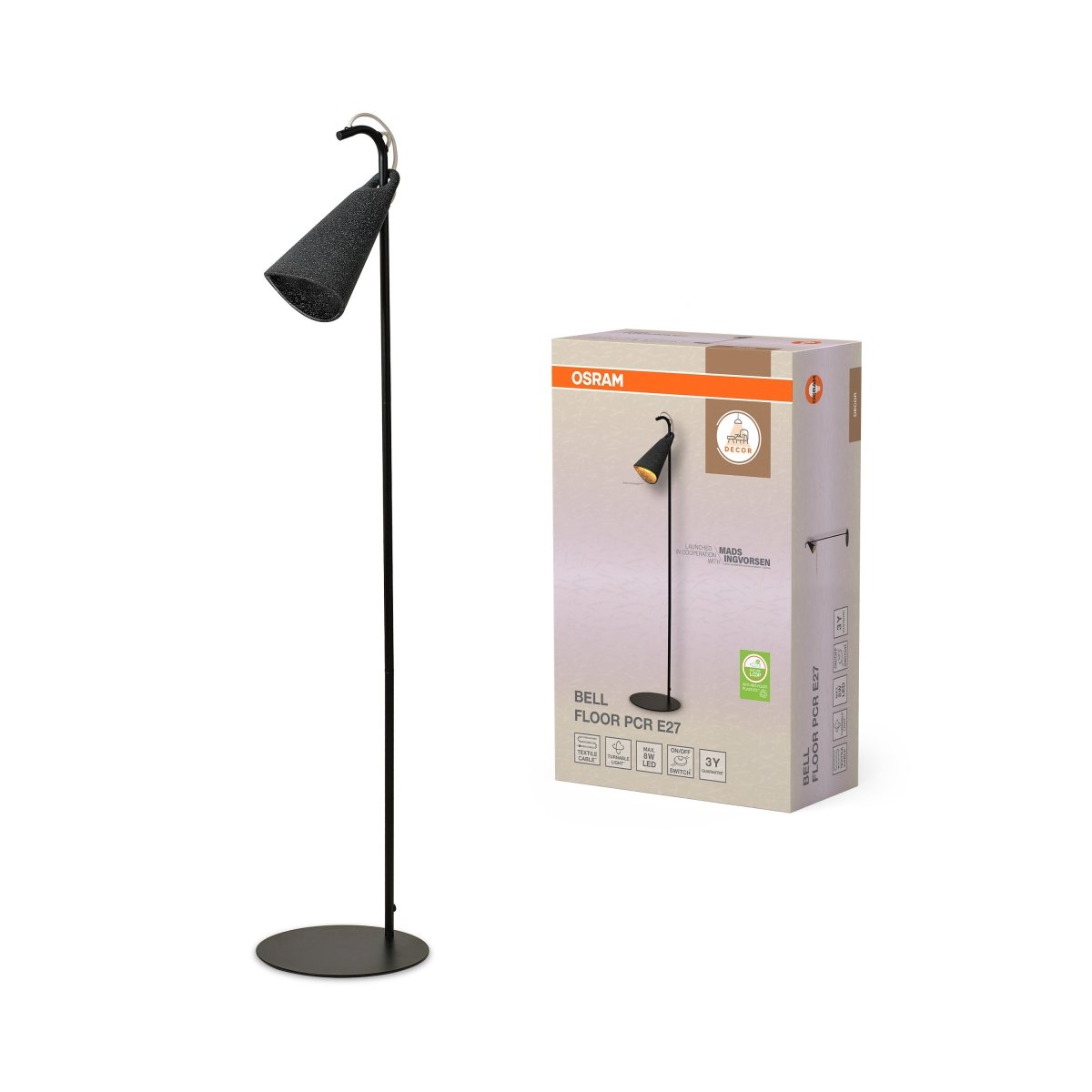 OSRAM Decor Bell Lampa stojąca E27 - eshop Ledvance PL 4058075848702