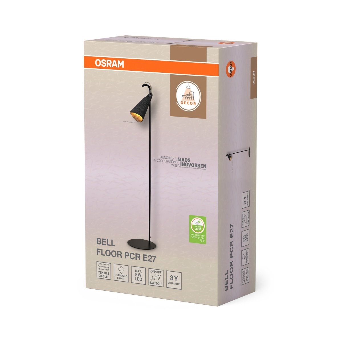 OSRAM Decor Bell Lampa stojąca E27 - eshop Ledvance PL 4058075848702
