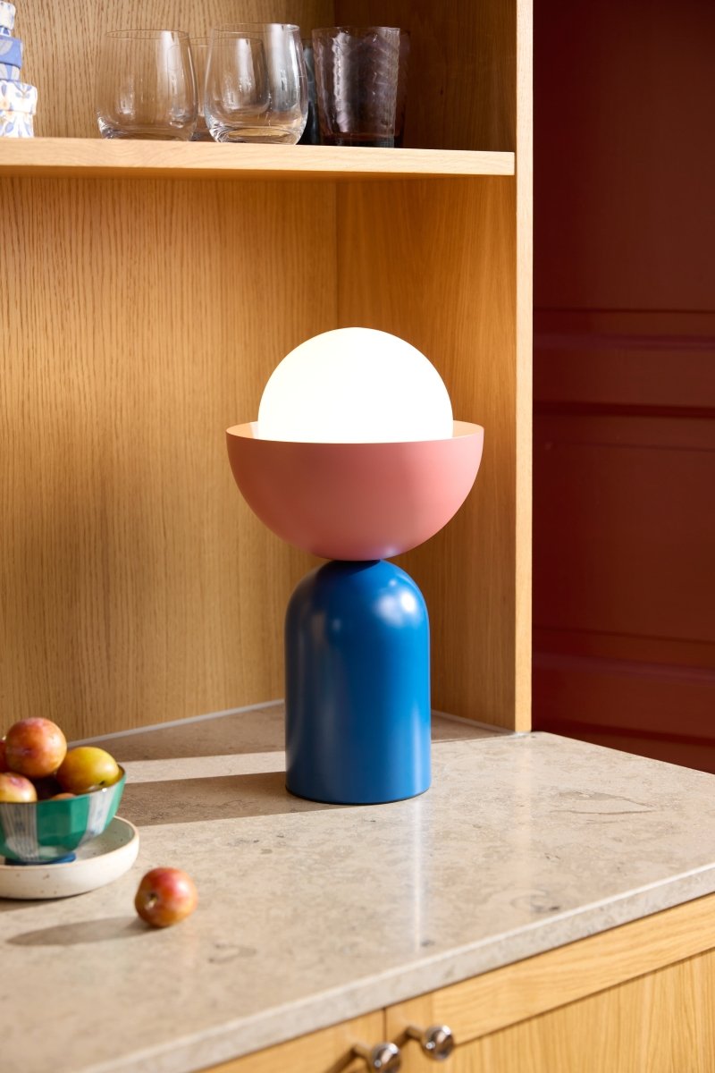 OSRAM Decor Bowl Lampa stołowa E14 niebieska - Poland LEDVANCE e-shop 4058075847026
