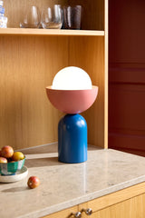 OSRAM Decor Bowl Lampa stołowa E14 niebieska - Poland LEDVANCE e-shop 4058075847026