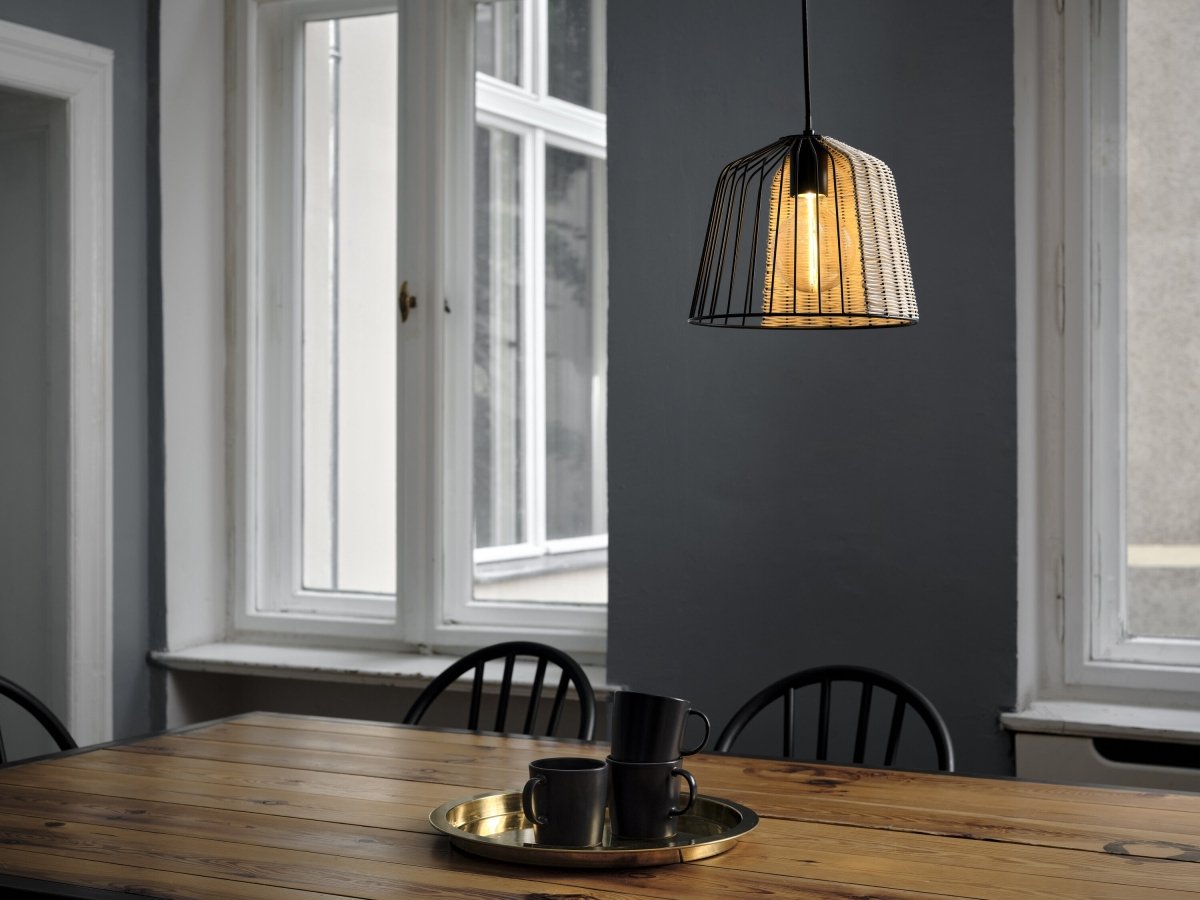 OSRAM Decor Cage Bell Pendant E27 Black - eshop Ledvance PL 4058075838130