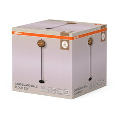 OSRAM Decor Cardboard Ball Lampa stojąca E27 brązowa - eshop Ledvance PL 4099854453892