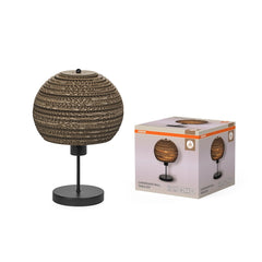 OSRAM Decor Cardboard Ball Lampa stołowa E27 brązowa - eshop Ledvance PL 4099854453915
