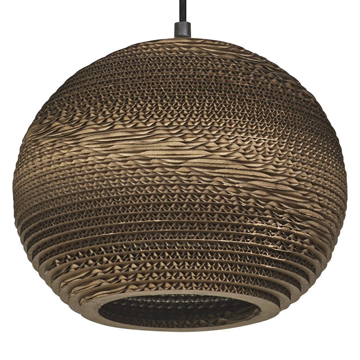 OSRAM Decor Cardboard Ball Wisząca E 27 brązowy - eshop Ledvance PL 4099854458804