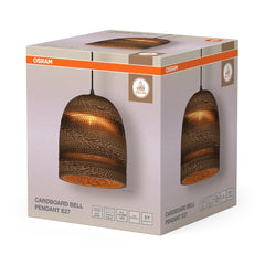 OSRAM Decor Cardboard Ball Wisząca E27 brązowy - eshop Ledvance PL 4099854458828