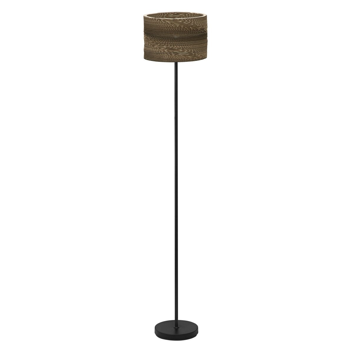 OSRAM Decor Cardboard Cylinder Lampa stojąca E27 brązowa - eshop Ledvance PL 4099854453953