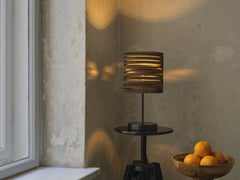 OSRAM Decor Cardboard Cylinder Lampa stołowa E27 brązowa - eshop Ledvance PL 4099854453991