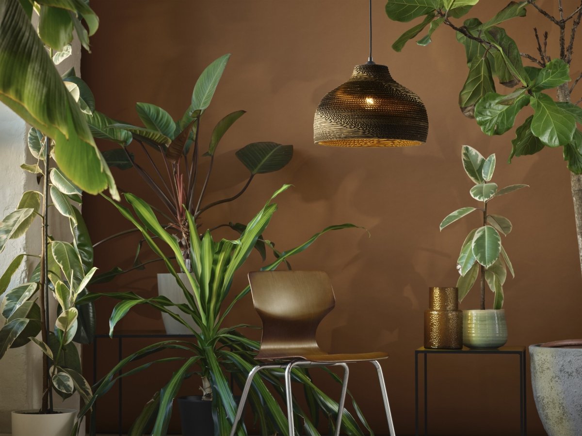 OSRAM Decor Cardboard Hat Wisząca E 27 brązowy - eshop Ledvance PL 4099854458903
