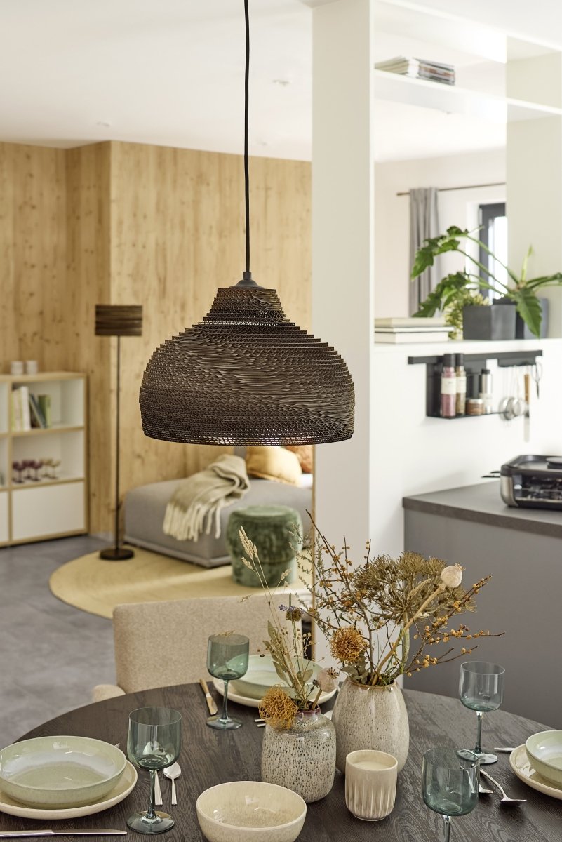 OSRAM Decor Cardboard Hat Wisząca E 27 brązowy - Poland LEDVANCE e-shop 4099854458903