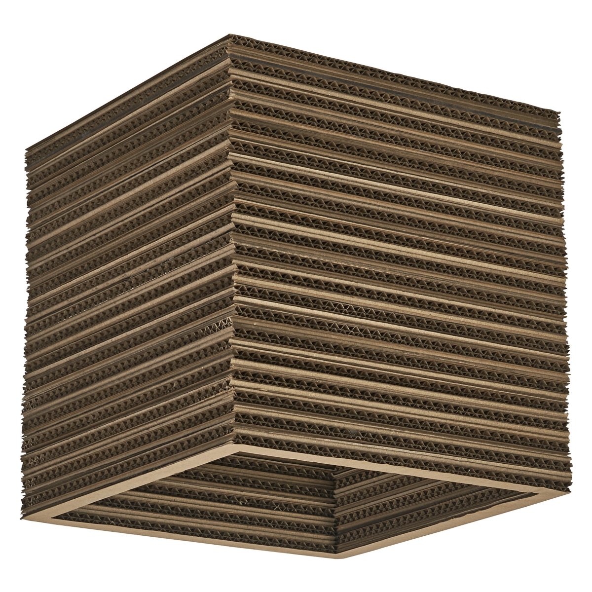 OSRAM Decor Cardboard Square Plafon E27 brązowy - eshop Ledvance PL 4099854453281