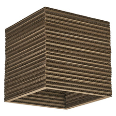 OSRAM Decor Cardboard Square Plafon E27 brązowy - eshop Ledvance PL 4099854453281