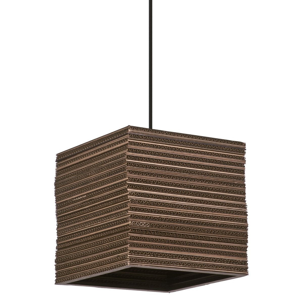OSRAM Decor Cardboard Square Wisząca E27 brązowy - eshop Ledvance PL 4099854458941