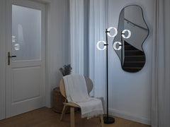 OSRAM Decor Circle Lampa stojąca 17W Click CCT czarna - eshop Ledvance PL 4058075847361
