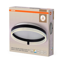OSRAM Decor Circle Plafon 400 25W Click CCT czarny - eshop Ledvance PL 4058075847309