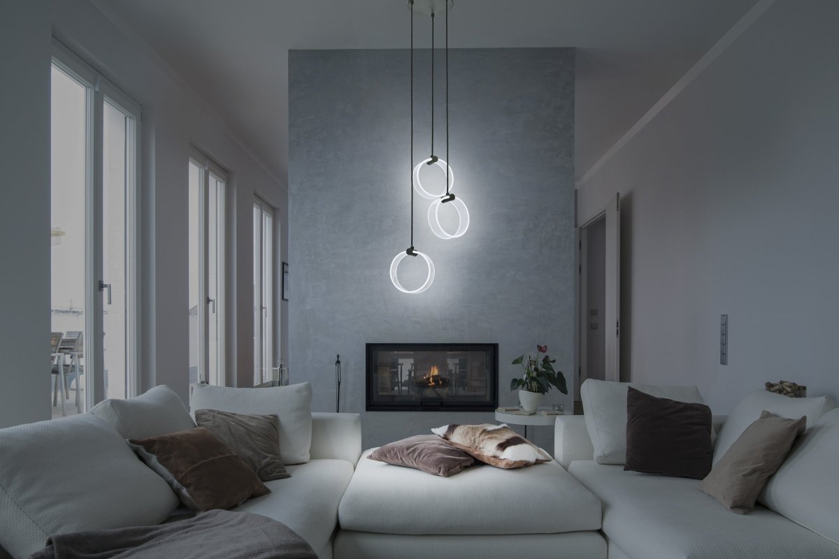 OSRAM Decor Circle Wisząca 3x PL 20W Click CCT czarny - eshop Ledvance PL 4058075838642