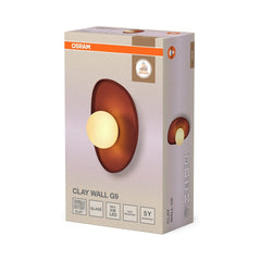 OSRAM Decor Clay Nest Kinkiet 1 xG9 brązowy - eshop Ledvance PL 4099854453472