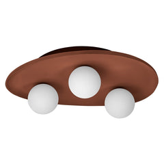 OSRAM Decor Clay Nest Plafon 3 xG9 brązowy - eshop Ledvance PL 4099854453458