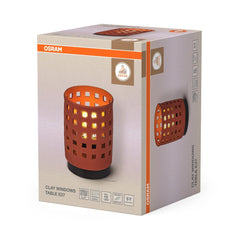 OSRAM Decor Clay Windows Lampa stołowa E27 brązowa - eshop Ledvance PL 4099854454172