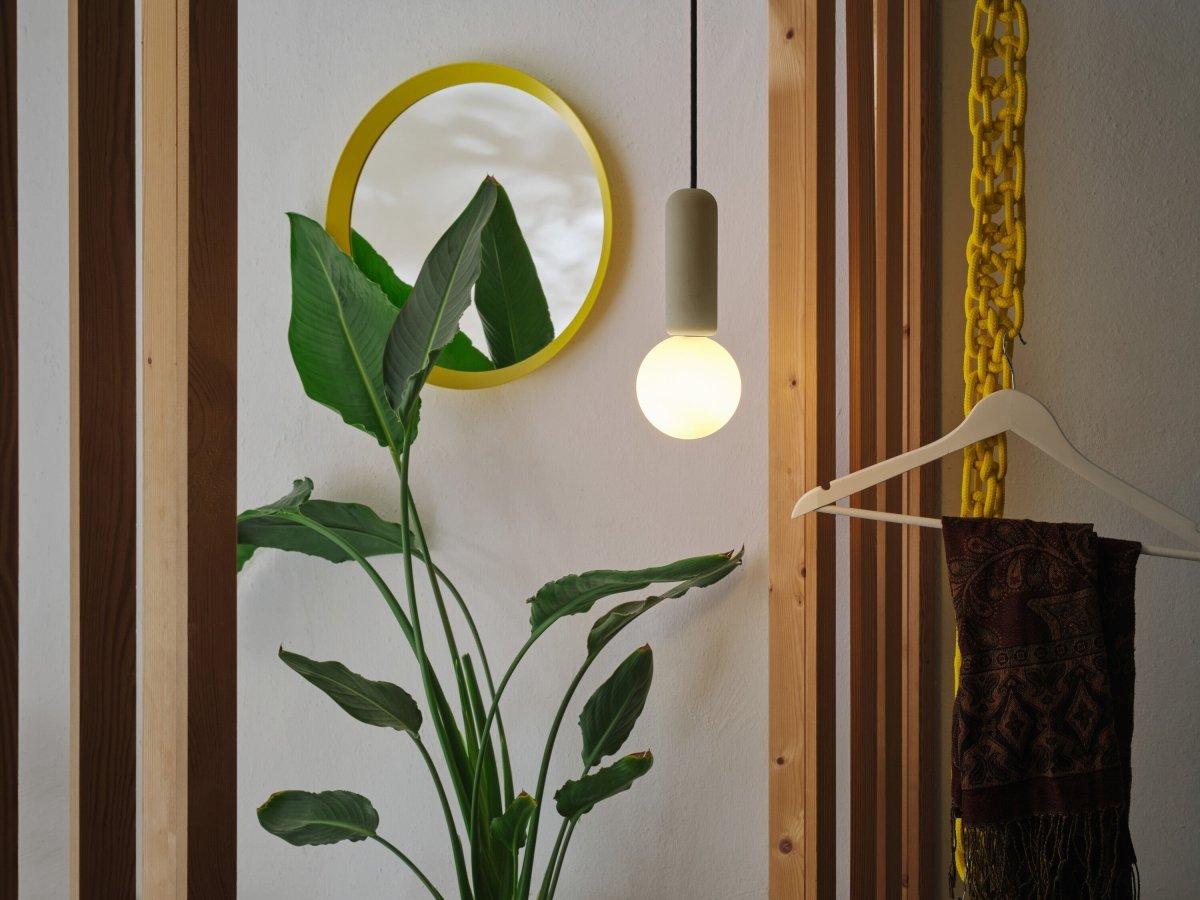 OSRAM Decor Concrete Mic Wisząca 1xG9 beżowy - eshop Ledvance PL 4058075848368