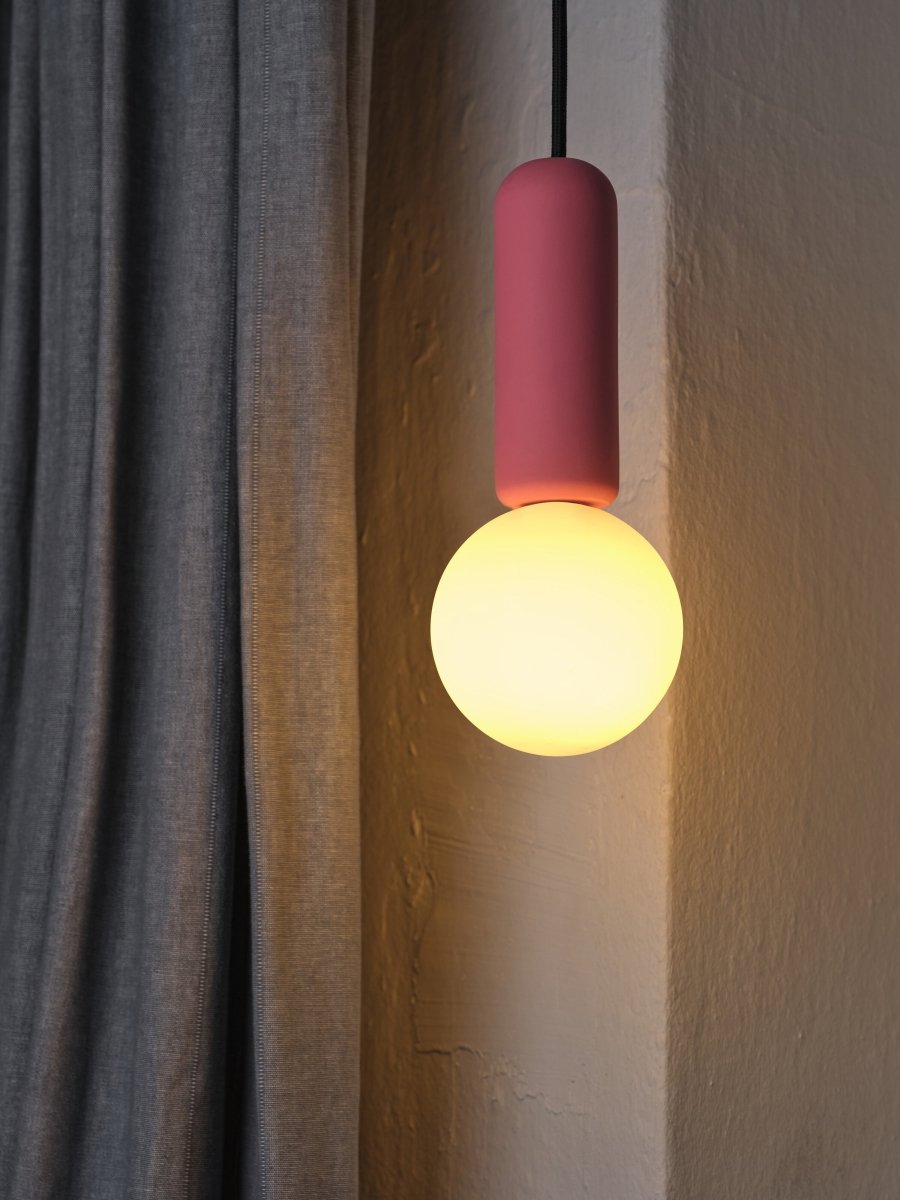 OSRAM Decor Concrete Mic Wisząca 1xG9 różowy - Poland LEDVANCE e-shop 4058075848344
