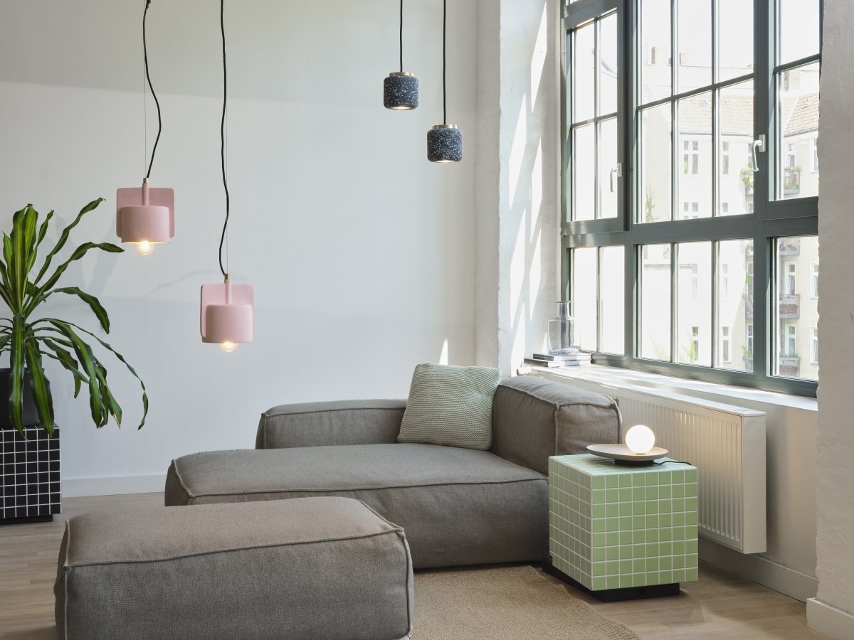 OSRAM Decor Concrete Nest Lampa stołowa G9 szara - Poland LEDVANCE e-shop 4099854454219