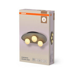 OSRAM Decor Concrete Nest Plafon 3 xG9 szary - eshop Ledvance PL 4099854453557