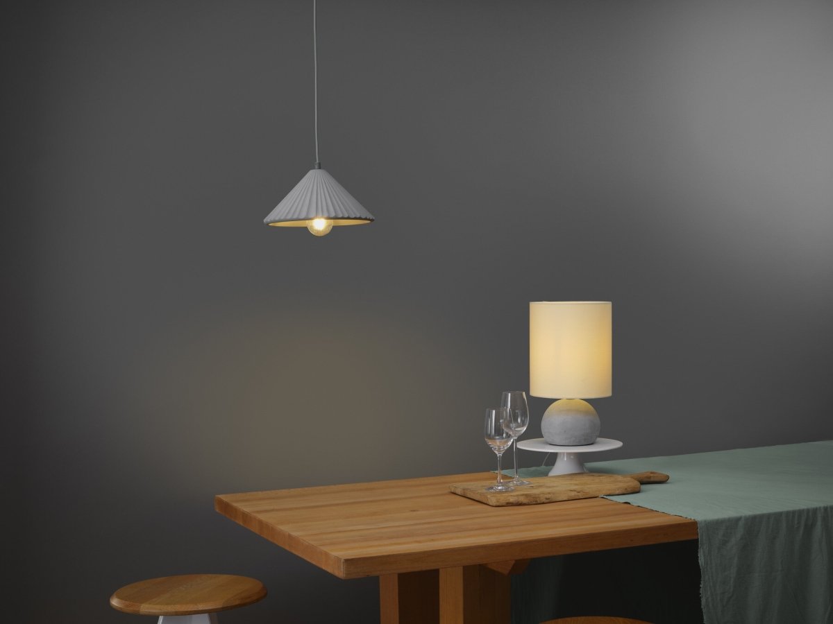 OSRAM Decor Concrete Pyramid Pendant E27 ciemnoszary - Poland LEDVANCE e-shop 4058075838369