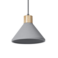OSRAM Decor Concrete Wood Wisząca 220 mm E27 ciemnoszary - eshop Ledvance PL 4099854459245