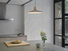 OSRAM Decor Concrete Wood Wisząca 320mm E27 ciemnoszary - eshop Ledvance PL 4099854459269