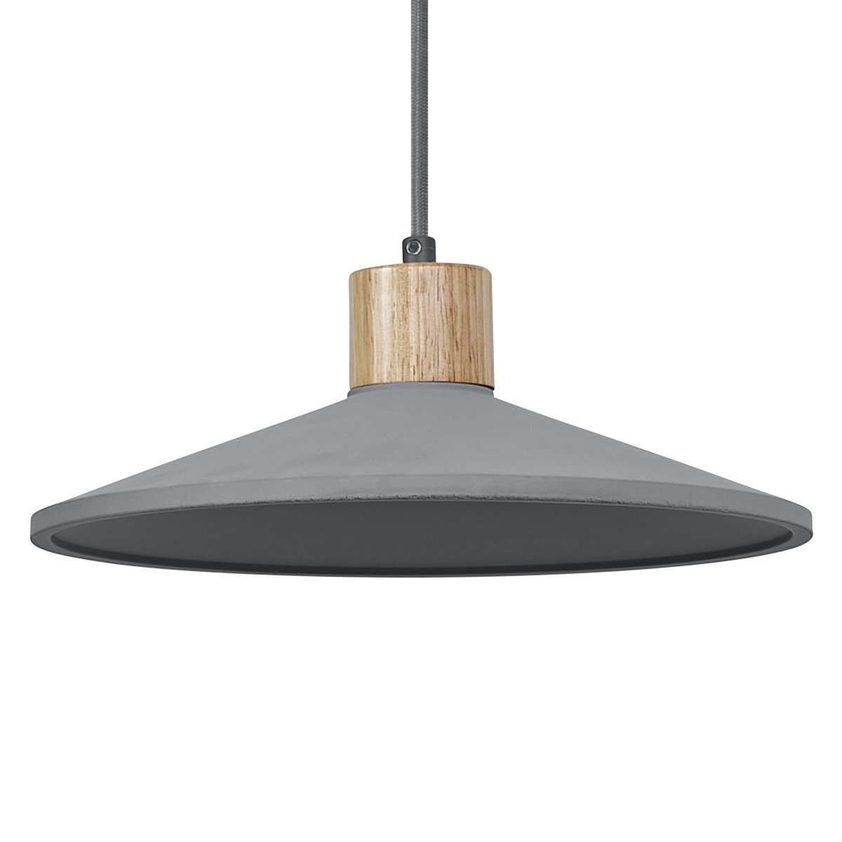 OSRAM Decor Concrete Wood Wisząca 320mm E27 ciemnoszary - eshop Ledvance PL 4099854459269