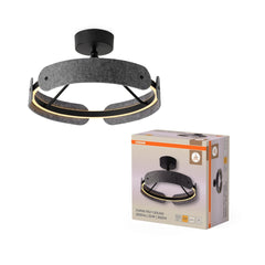 OSRAM Decor Curve Felt Plafon 33W 830 ciemnoszary - eshop Ledvance PL 4058075847583