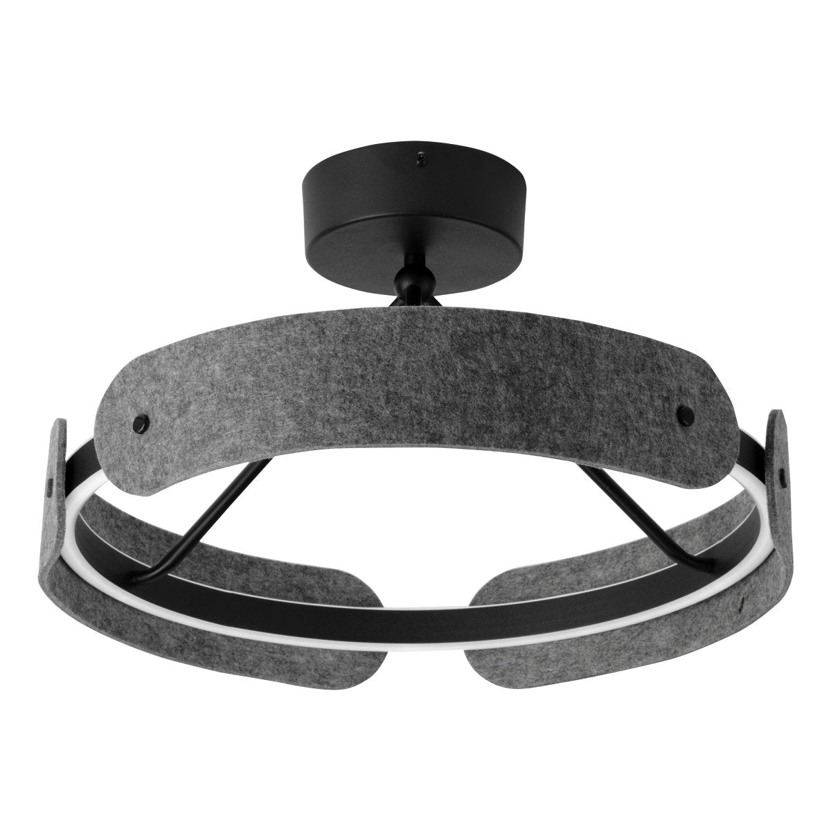 OSRAM Decor Curve Felt Plafon 33W 830 ciemnoszary - eshop Ledvance PL 4058075847583
