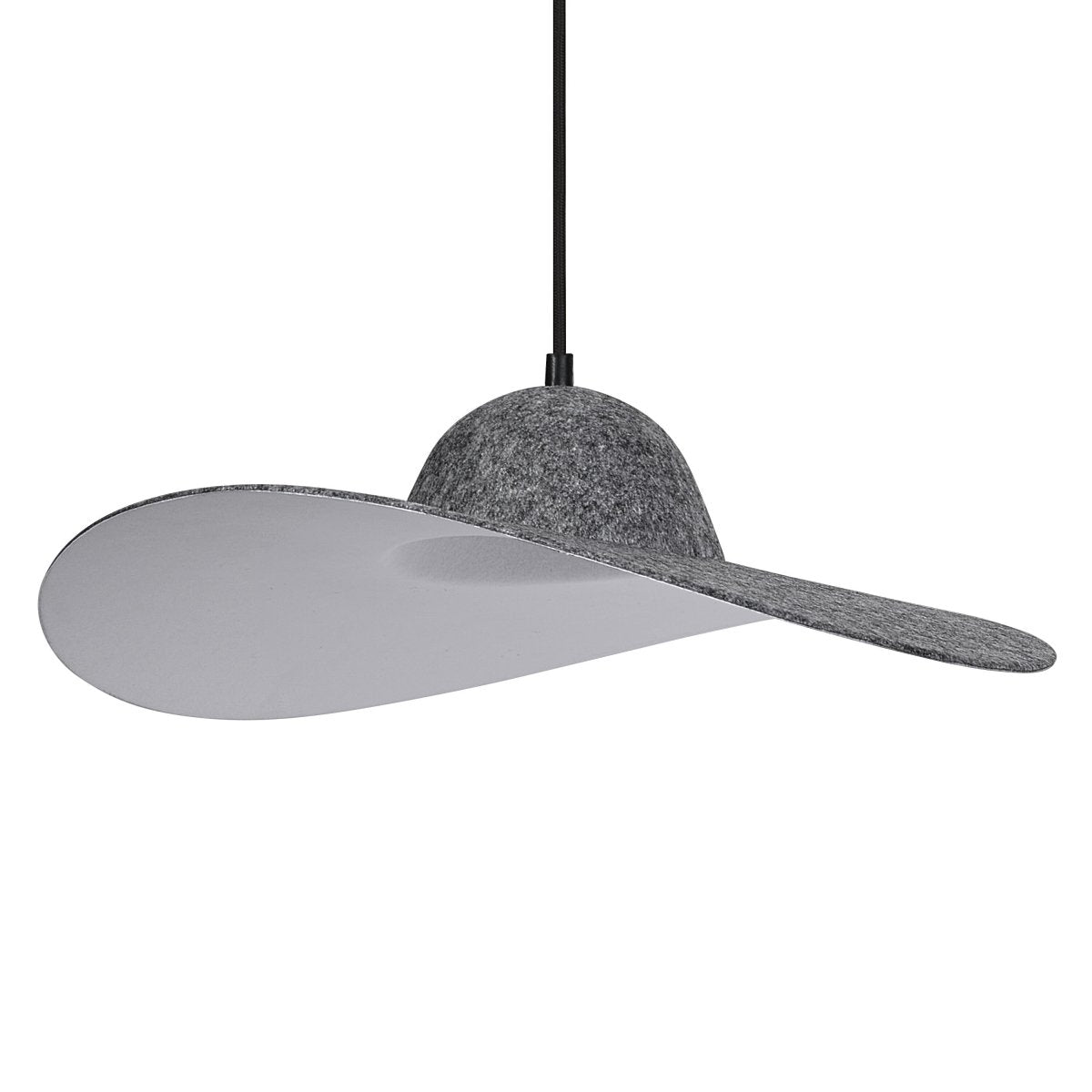OSRAM Decor Felt Hat Wisząca 1X E27 ciemnoszary - eshop Ledvance PL 4099854459320