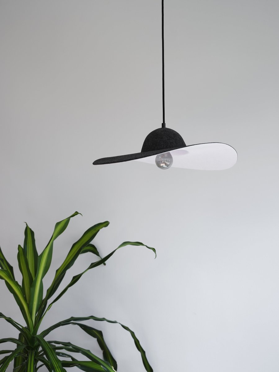 OSRAM Decor Felt Hat Wisząca 1X E27 ciemnoszary - Poland LEDVANCE e-shop 4099854459320