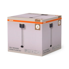 OSRAM Decor Felt Weaving Cans Lampa stojąca E27 ciemnoszara - eshop Ledvance PL 4099854454424