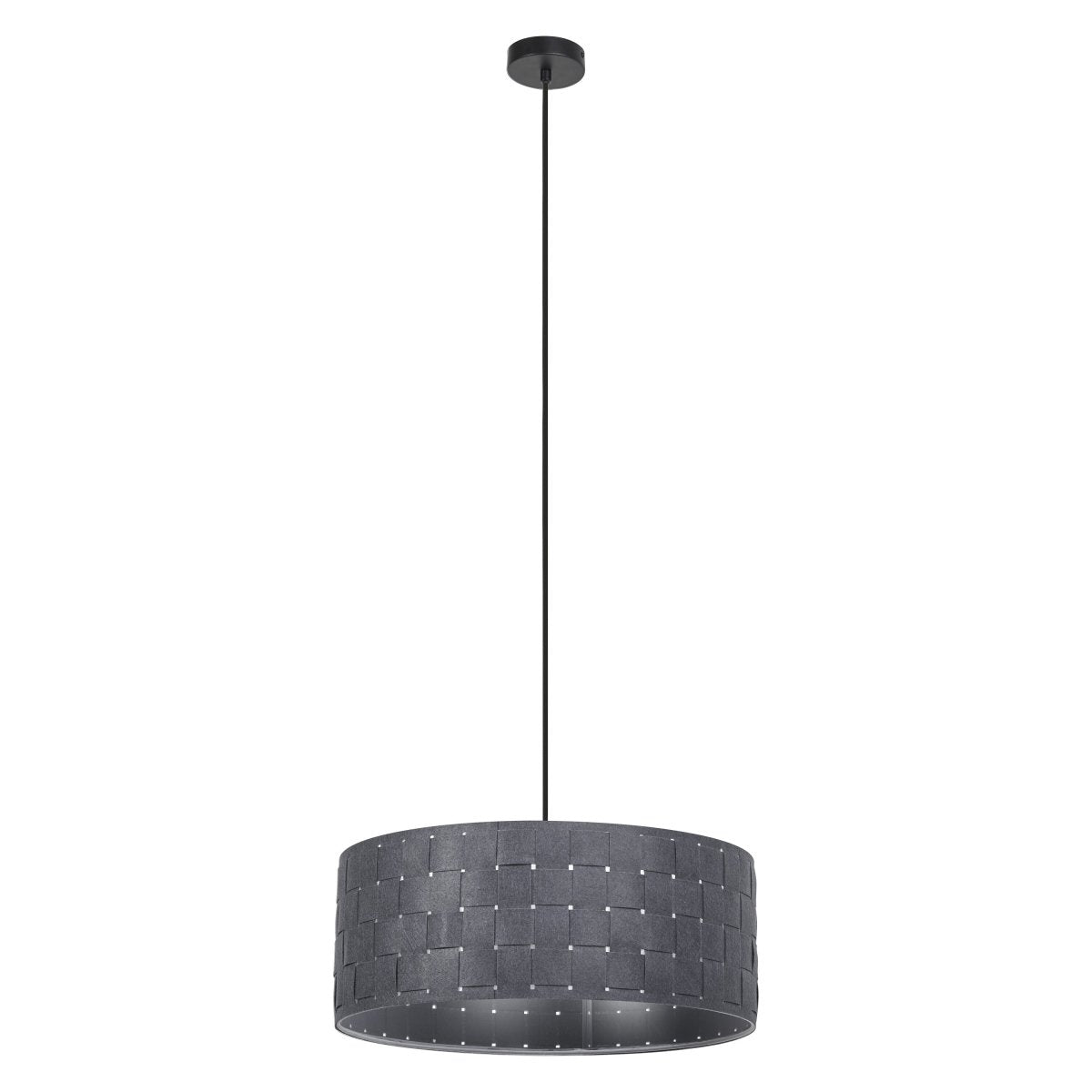 OSRAM Decor Felt Weaving Wisząca 480mm 3x E27 ciemnoszary - eshop Ledvance PL 4099854459382