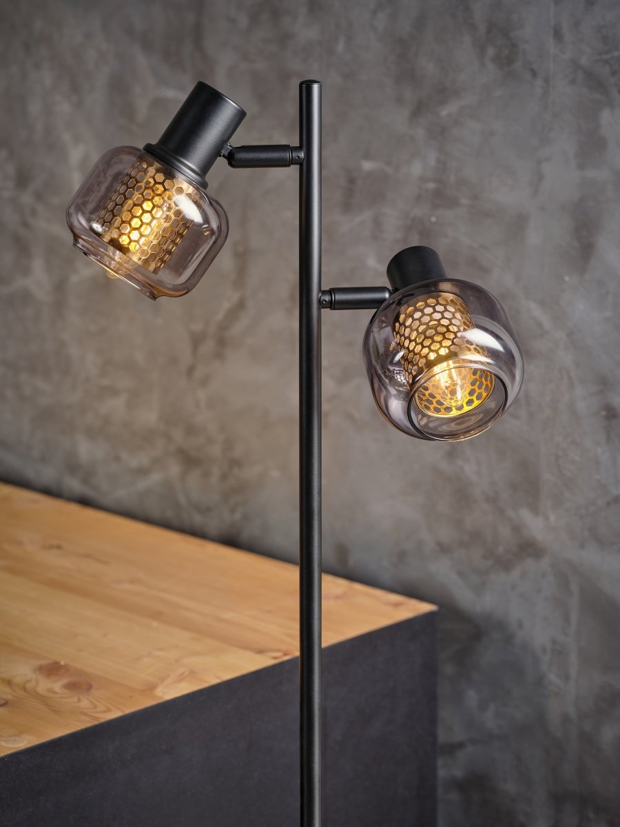 OSRAM Decor Firefly Lampa stojąca 2xE14 czarna - Poland LEDVANCE e-shop 4058075847125