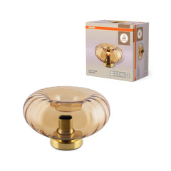 OSRAM Decor Gold Glass Lampa stołowa E27 złota - eshop Ledvance PL 4058075850682