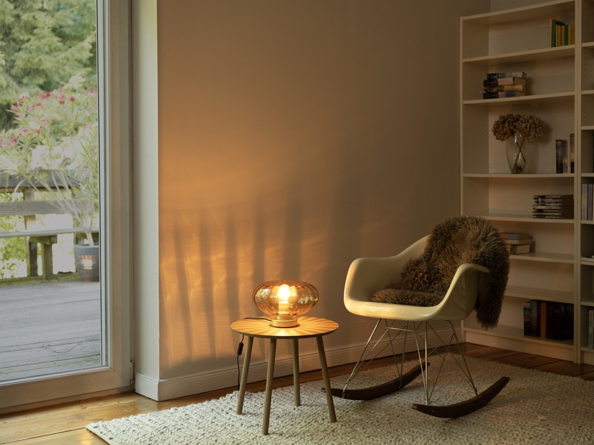 OSRAM Decor Gold Glass Lampa stołowa E27 złota - eshop Ledvance PL 4058075850682