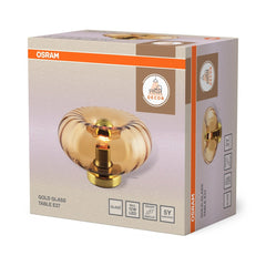 OSRAM Decor Gold Glass Lampa stołowa E27 złota - eshop Ledvance PL 4058075850682