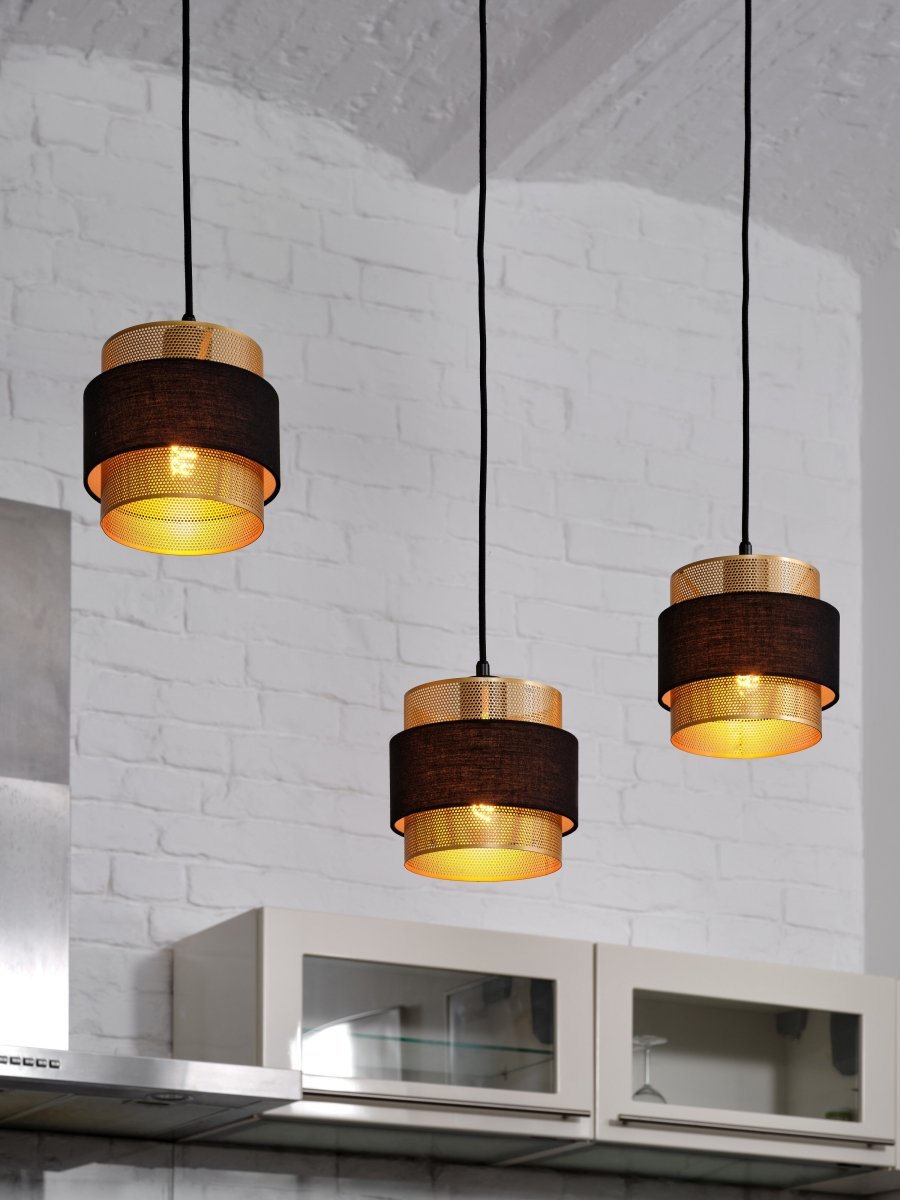 OSRAM Decor Hornet Wisząca liniowy 3xE27 czarny - Poland LEDVANCE e-shop 4058075847880