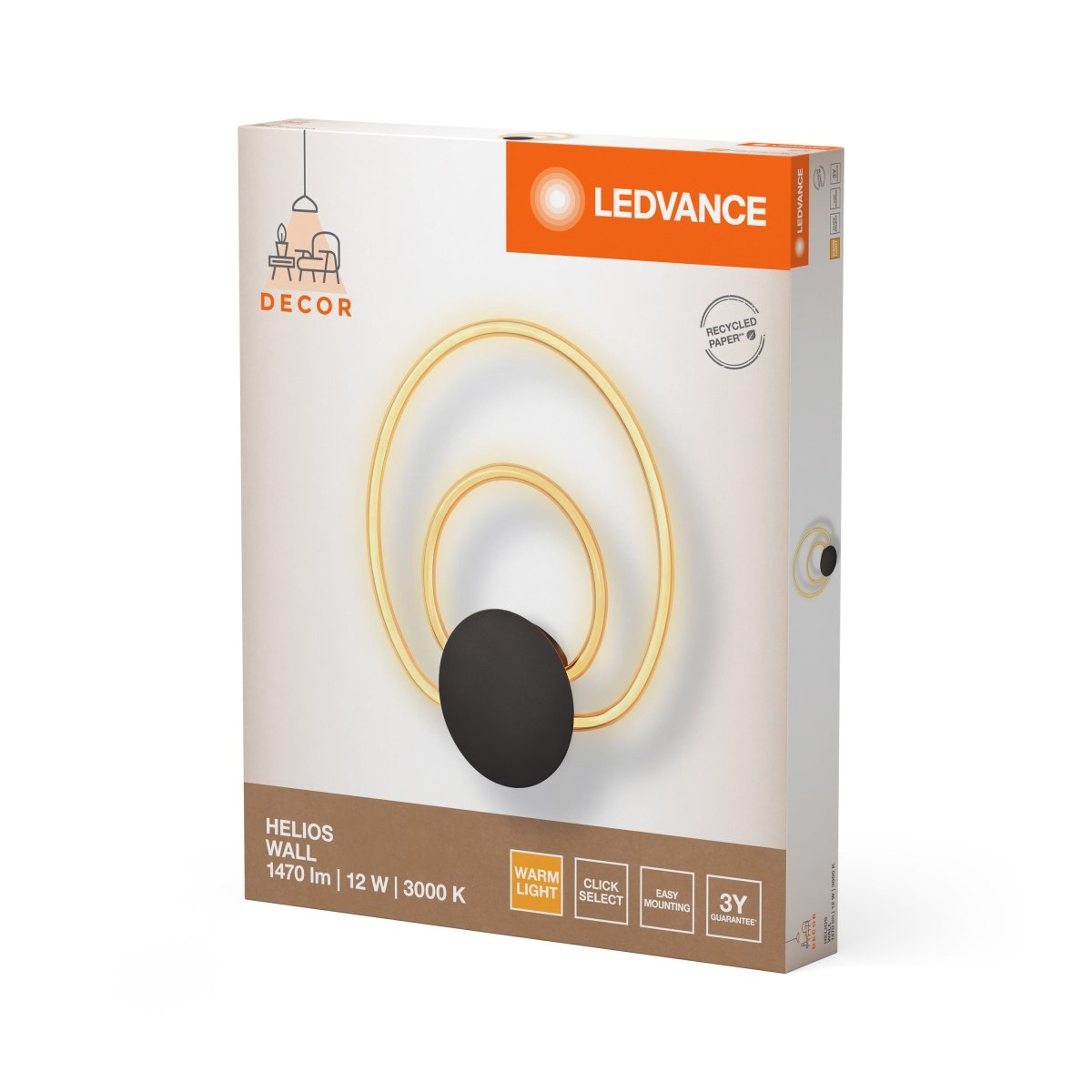 OSRAM Decor Layers Wisząca E27 niebieski - eshop Ledvance PL 4058075842144