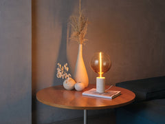OSRAM Decor Marble Base Lampa stołowa DIM E27 biała - eshop Ledvance PL 4058075846906