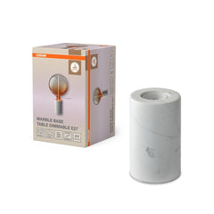 OSRAM Decor Marble Base Lampa stołowa DIM E27 biała - eshop Ledvance PL 4058075846906